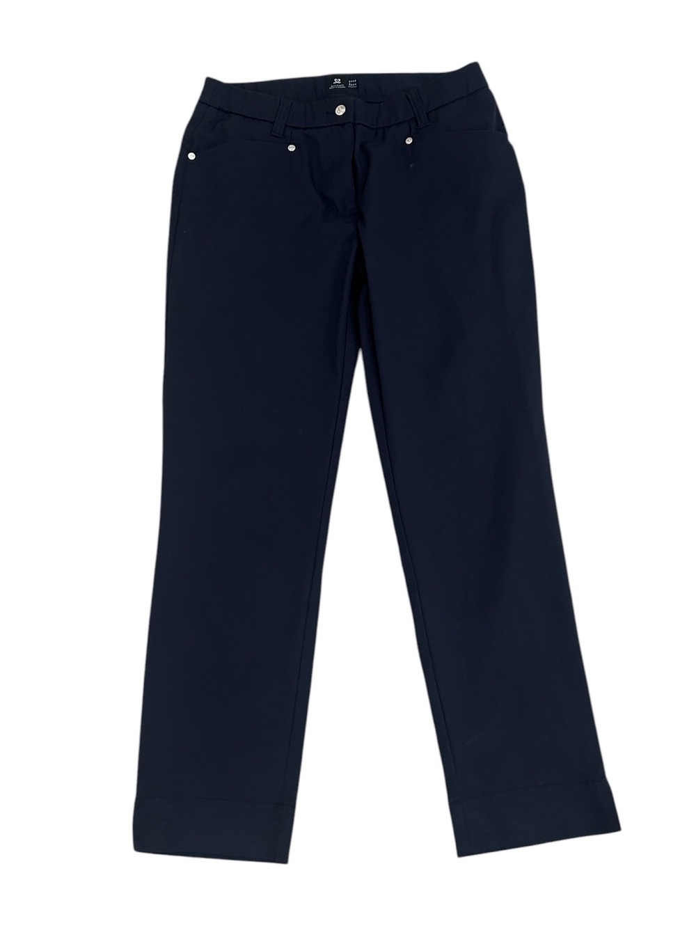 Daily sports Navy Straight-Leg stretchy performance Trousers Sweden size 10